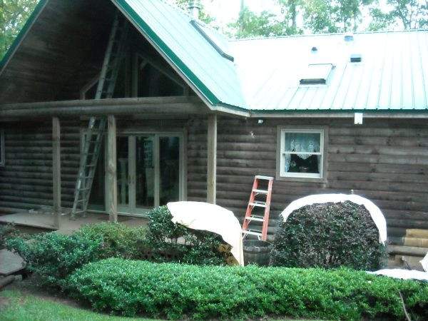 Cabin exterior Pre