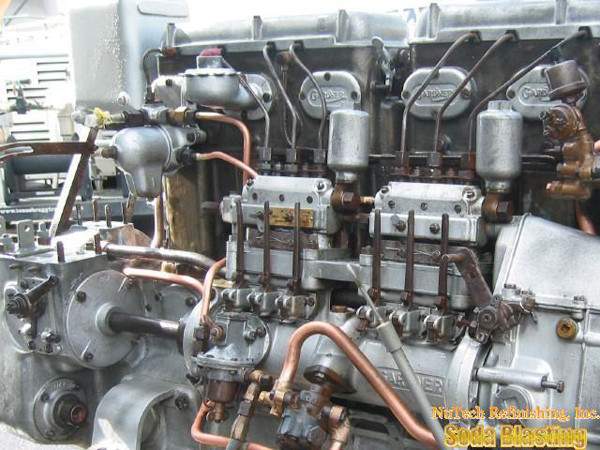 Diesel Engine Stripped