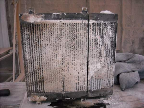 Radiator Pre Stripping