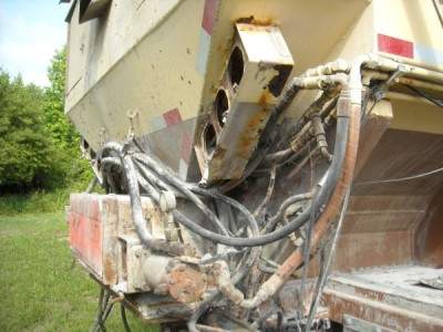 Rear of Truck Pre Stripped