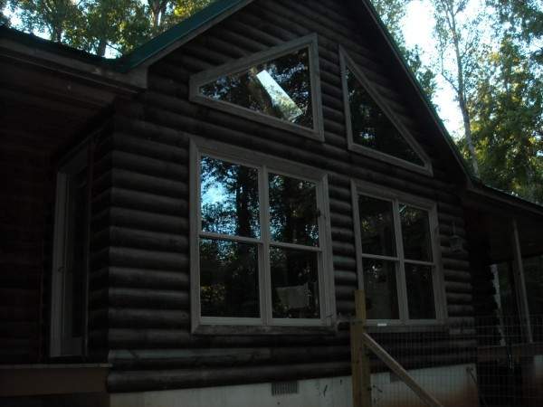 Side of cabin Pre